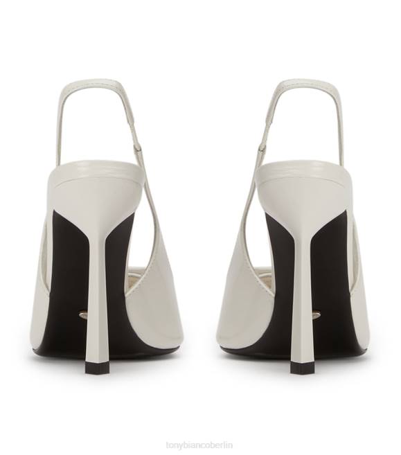 Pumps | de Tony Bianco Frauen Ingwer-Absätze Weiß hochglänzend 4624332